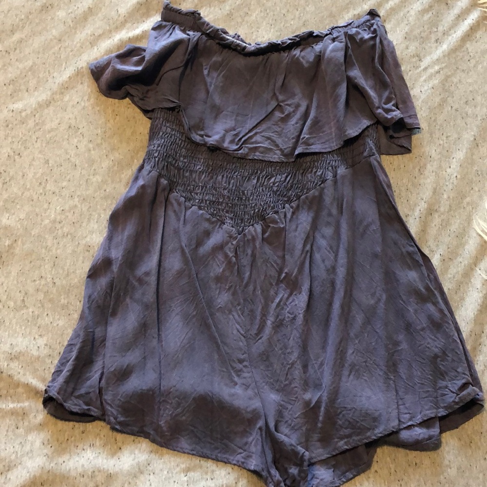 Blue romper